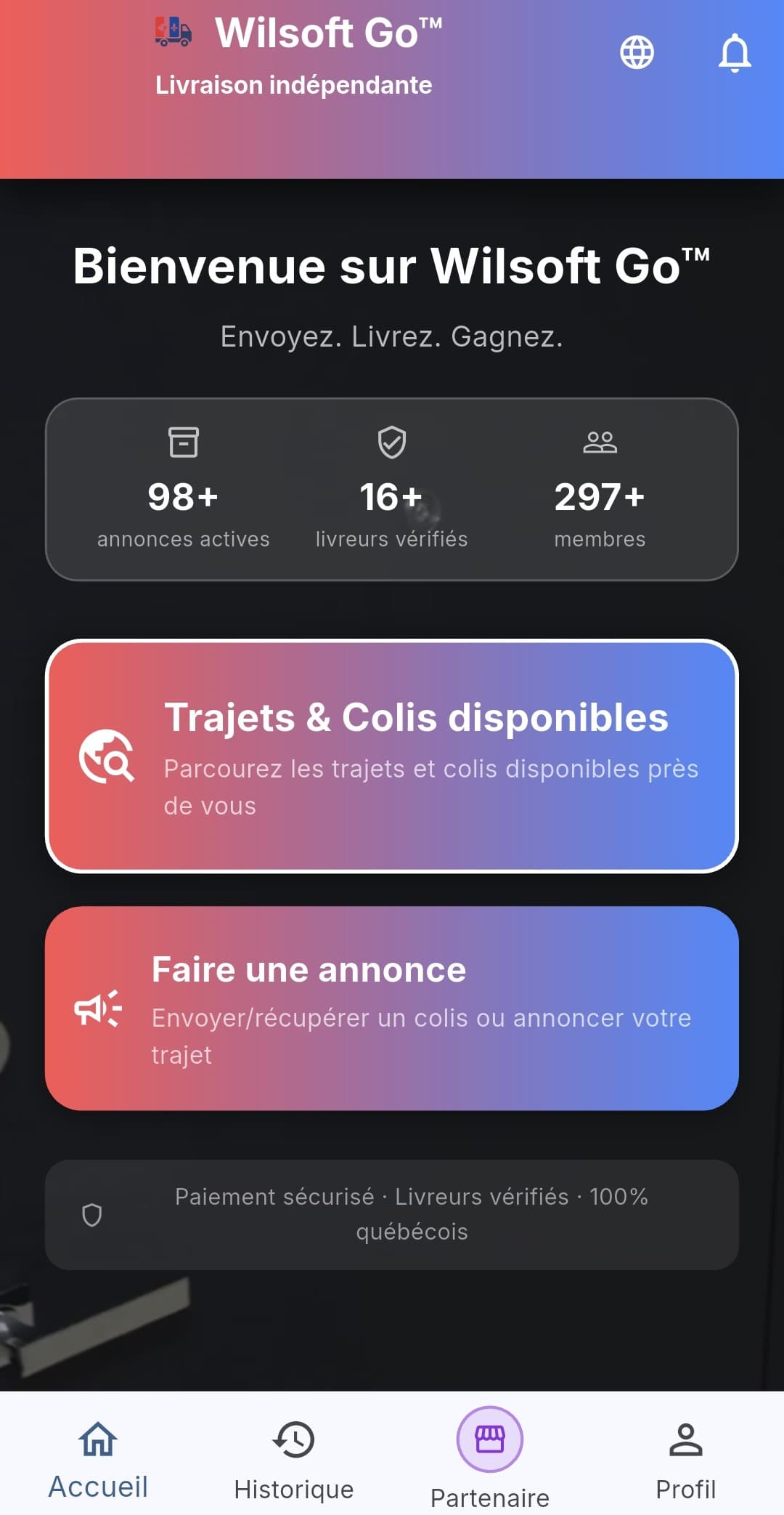 Application Wilsoft Go™